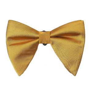 Mens Over sized Satin Tuxedo Pre-Tied Bow Tie